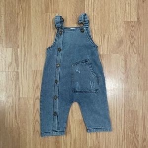Trendy Denim Baby Overall